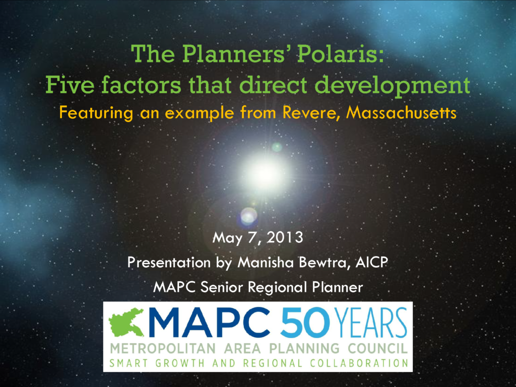 The Planners Polaris cover page